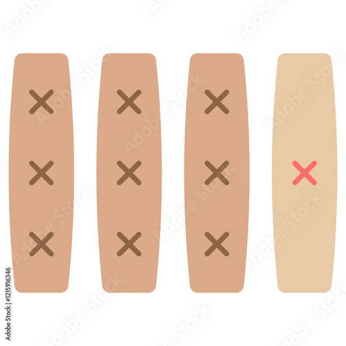 윷놀이 말 빽도 일러스트