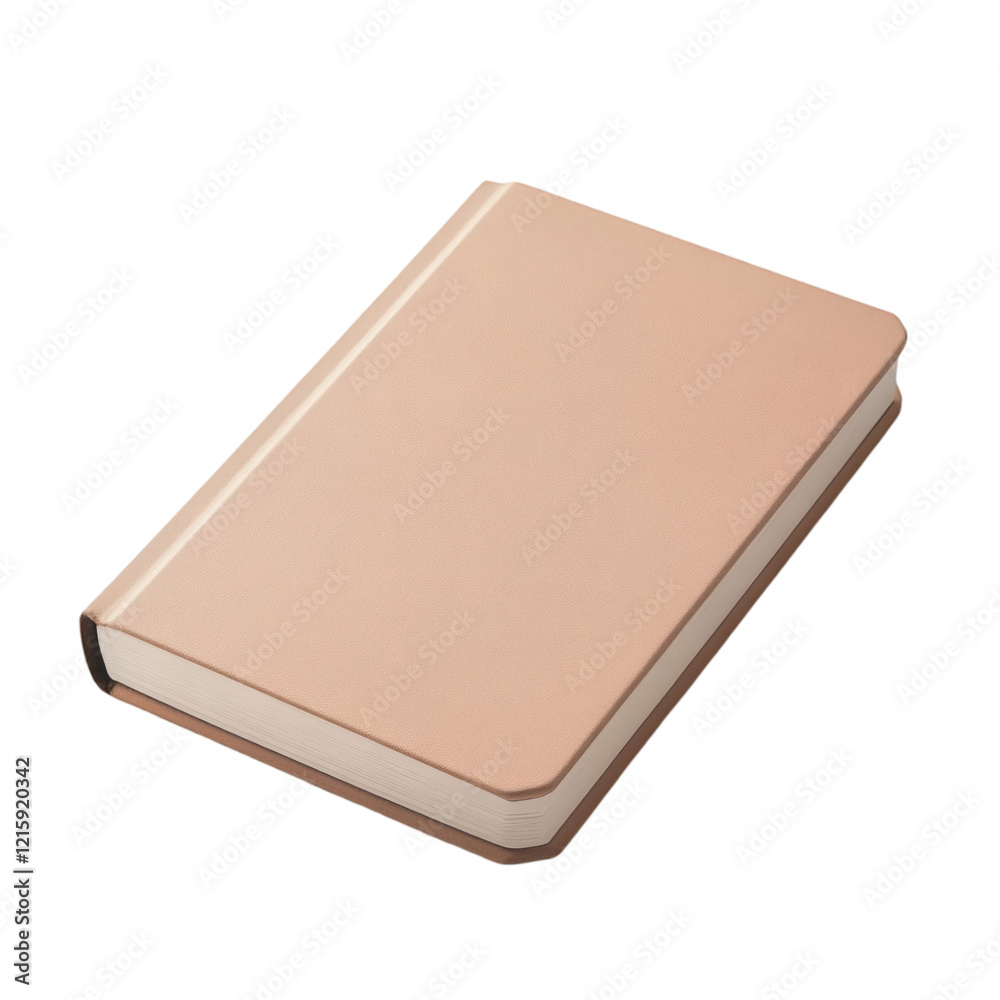 Clay-modeled notebook featuring rounded edges, soft hues, and a minimal design aesthetic. Isolated on a white background, not touching any edges. Clay-modeled notebook featuring rounded edges, soft hues, and a minimal design aesthetic. Isolated on a white background, not touching any edges.