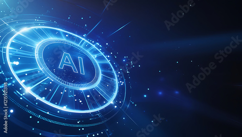businessman pressing virtual button AI, artificial intelligence programming interface. cloud computing concept, cloud technology, Saas, Paas, Iaas. AWS Services
