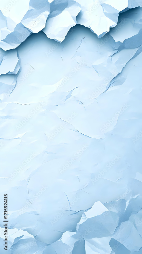 Obraz premium Abstract Ice Background 3D Render