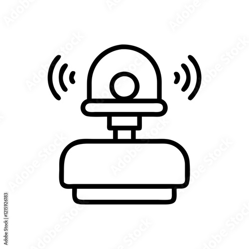 buzzer button icon design