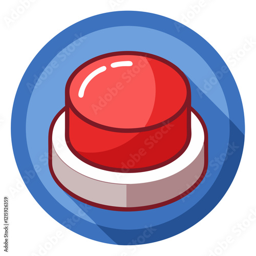 buzzer button icon design