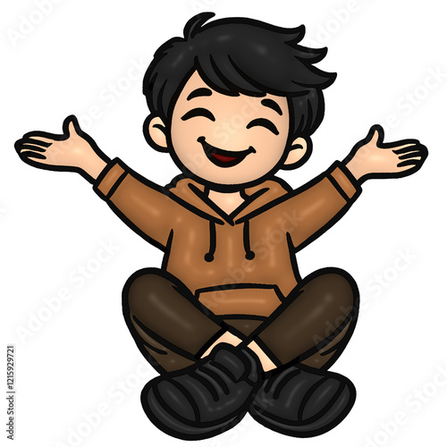 boy with a smile