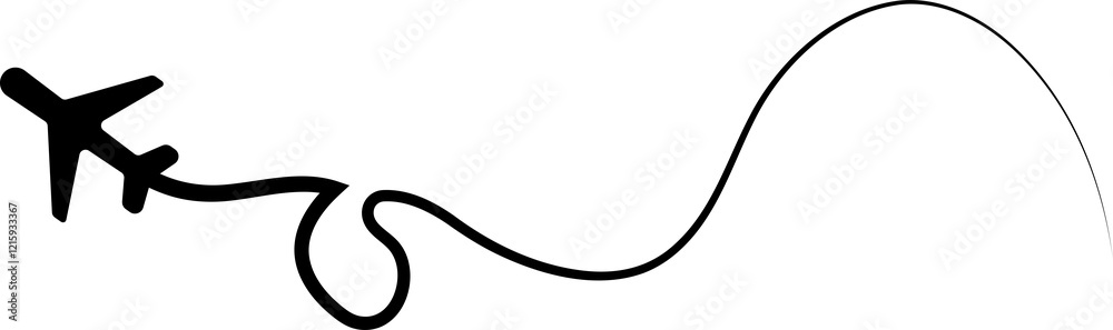Airplane routes, travel, tracing, flight. Business concept Airplane routes, travel, tracing, flight. Business concept