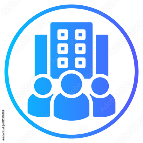 corporate gradient icon