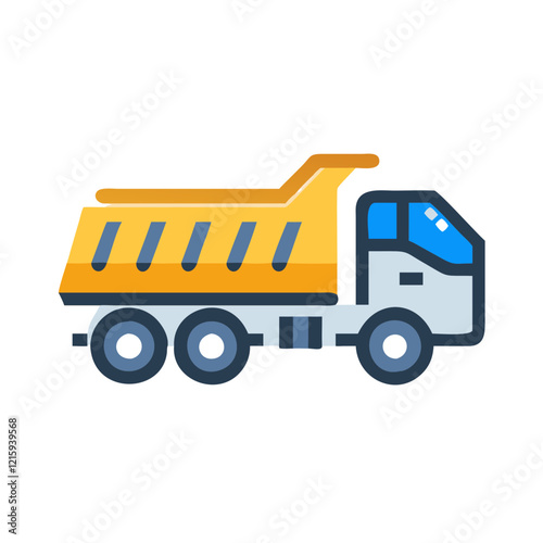 dump truck icon design