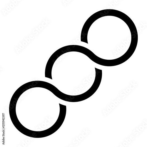 infinity glyph icon