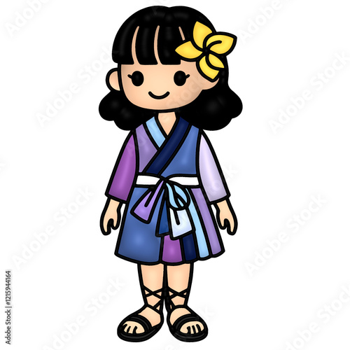 girl animation