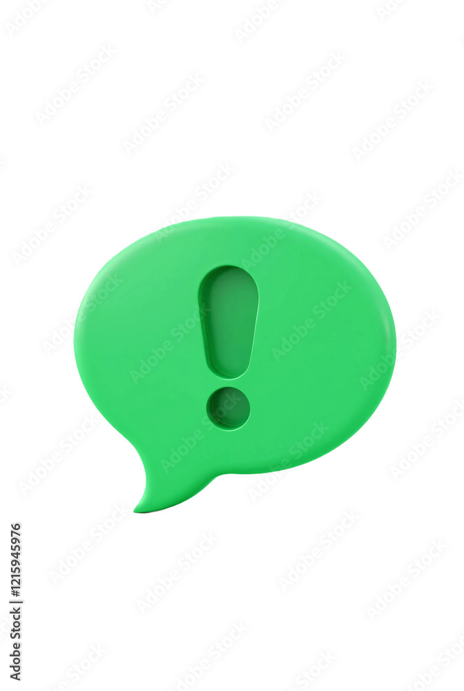 buble chat with exclamation mark on it buble chat with exclamation mark on it
