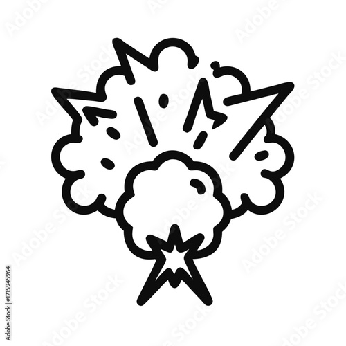 explosion icon design