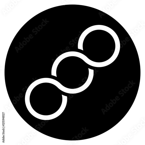 infinity glyph icon