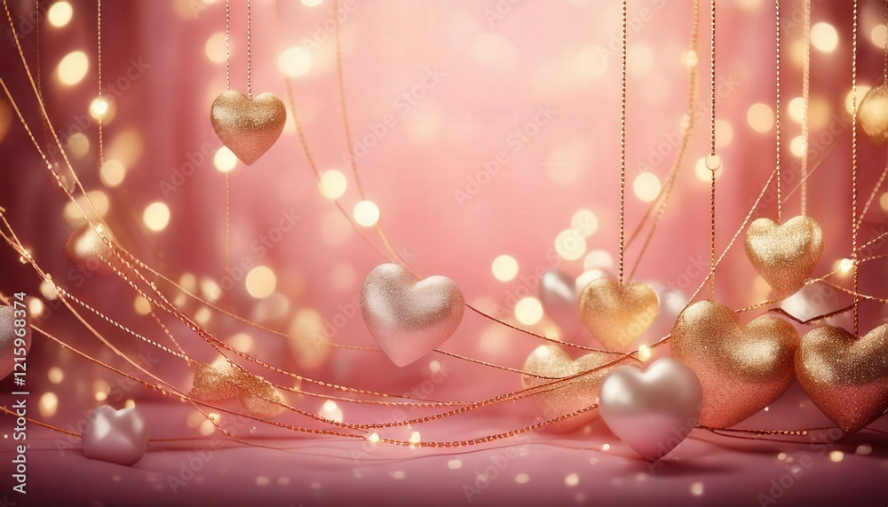 Obraz premium Valentines Day Background