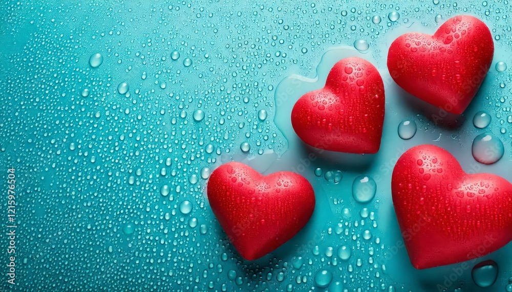 Fototapeta premium Valentines Day Background