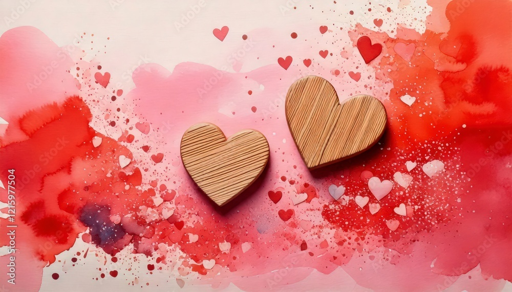 Obraz premium Valentines Day Background
