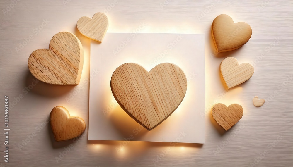 Obraz premium Valentines Day Background