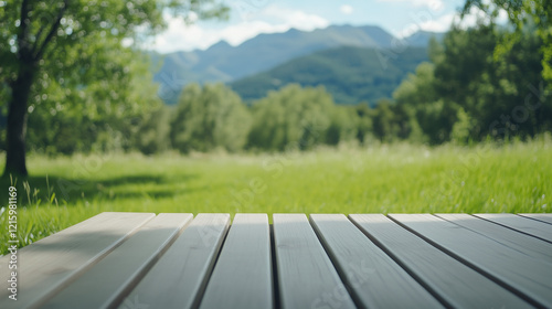 Serene Mountain Meadow: A w...