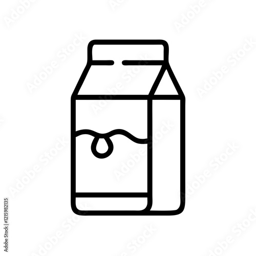 milk icon design