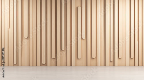 Modern Minimalist Wooden Wa...