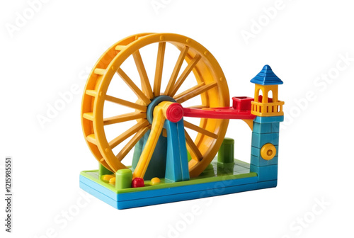 Bath waterwheel toys PNG