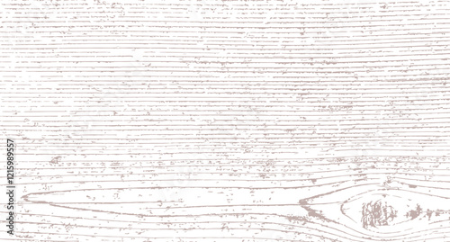 One-color background with the texture of an old knotted wooden board