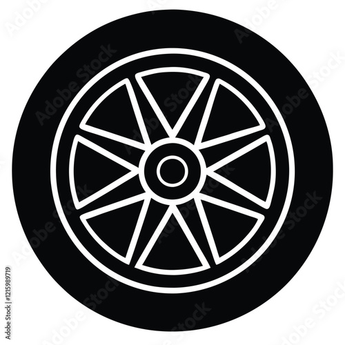 wheel of the car