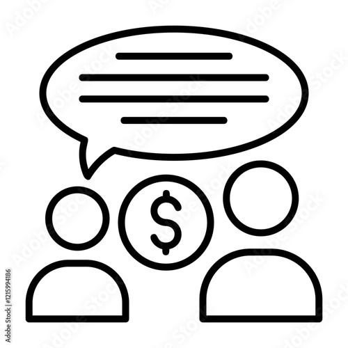 Collective Bargaining Outline Style Icon