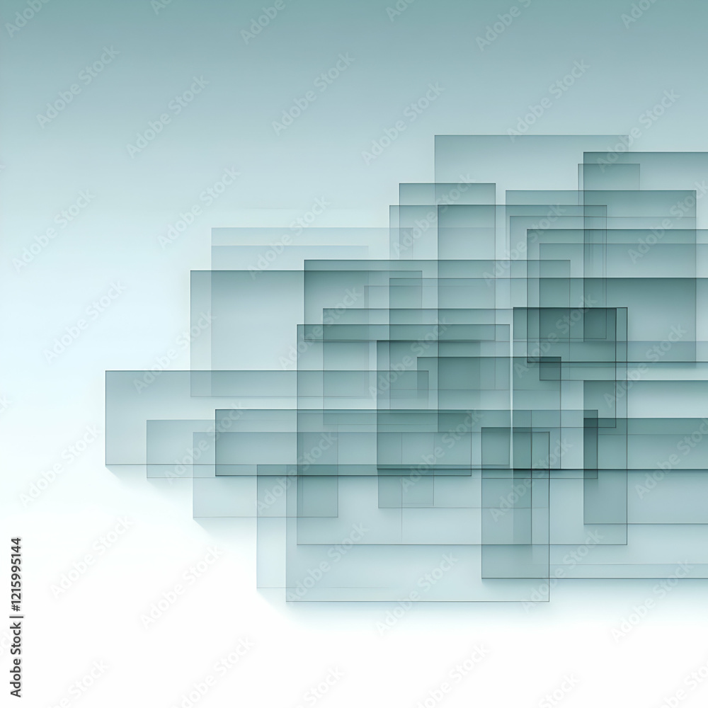 Abstract Background Image of Overlapping Rectangles Abstract Background Image of Overlapping Rectangles