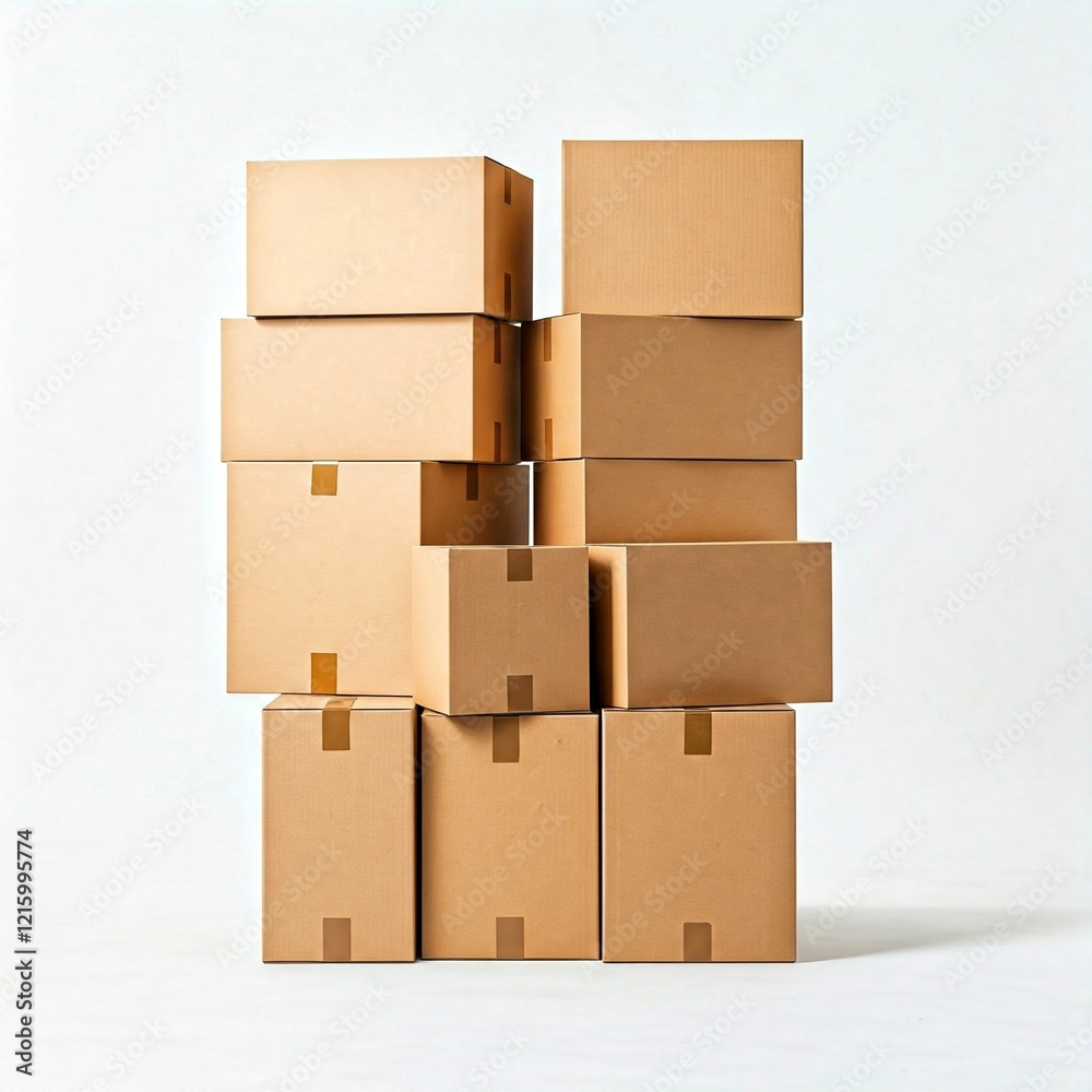 stack of boxes