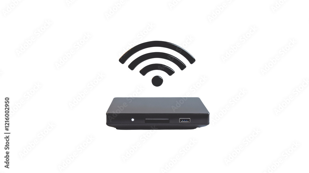 Wireless Wi-Fi Router With Transparent PNG Background Wireless Wi-Fi Router With Transparent PNG Background
