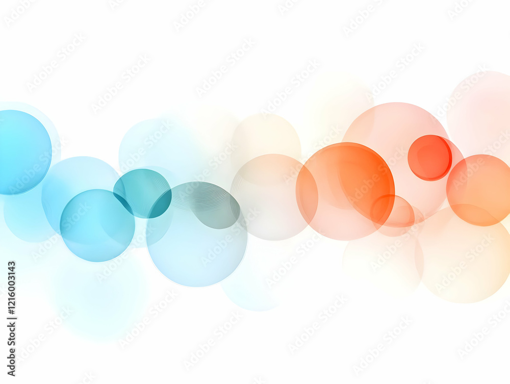 Abstract Background Design with Pastel Circles Abstract Background Design with Pastel Circles