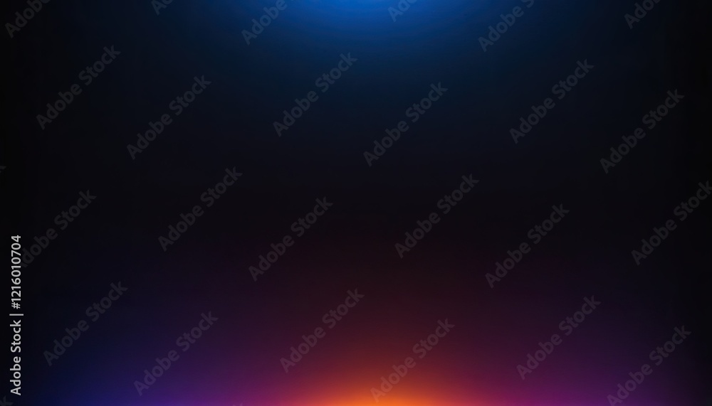 Fototapeta premium Gradient background with sunset projector lamp 2