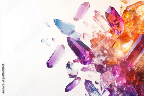 spirutual quartz crystal stones photo