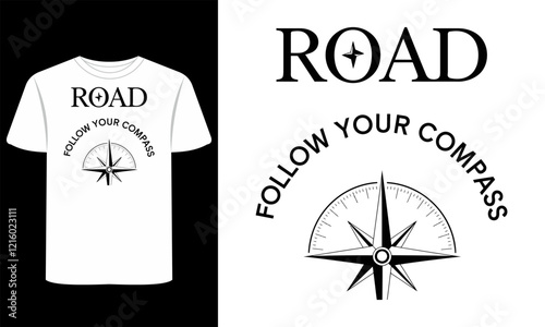 T-Shirt Designs of Adventure, Minimalism, and Lifestyle Themes for Graphic resources 
