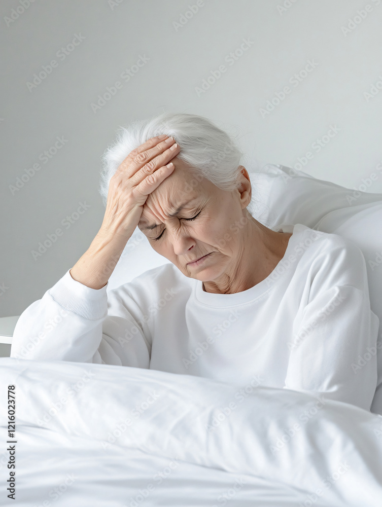 Old white women have headaches Old white women have headaches