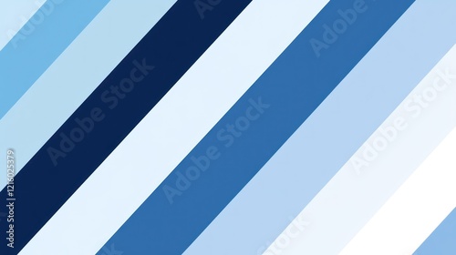 Wallpaper Mural Diagonal blue stripes background, gradient texture, website design Torontodigital.ca