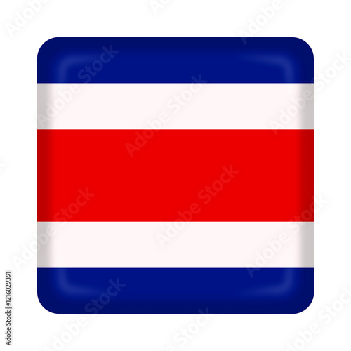 Costa rica flag cube pin and badge Free Download Costa rica flag cube pin and badge - GFXLoad