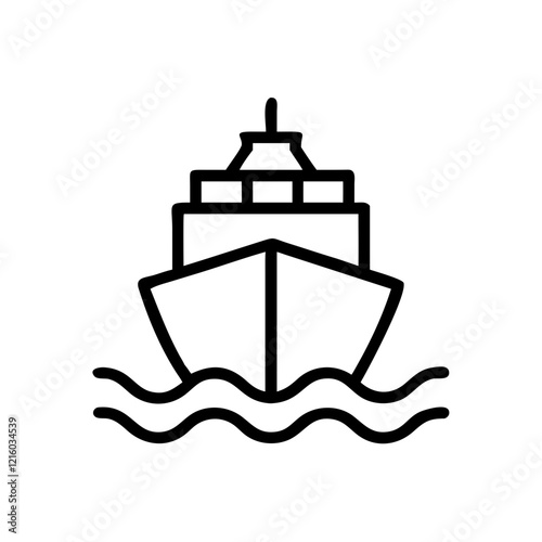 ship icon design