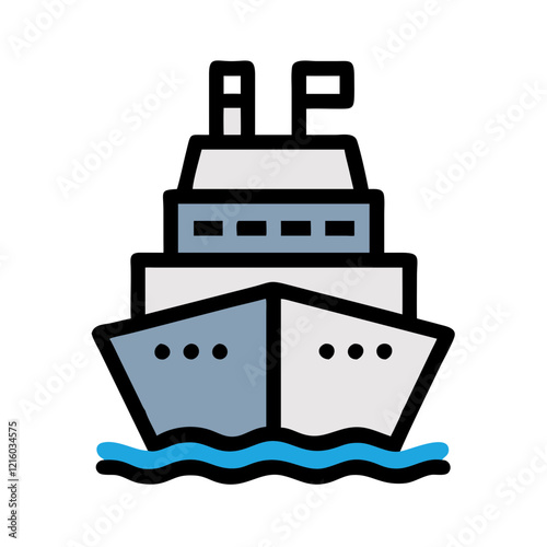 ship icon design