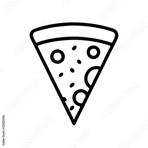 slice of pizza icon design