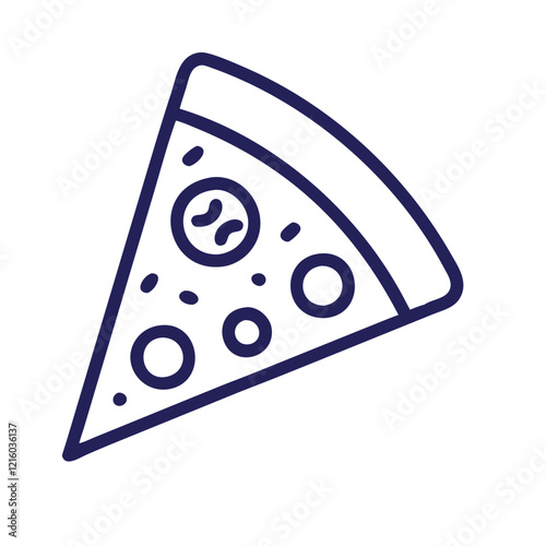 slice of pizza icon design