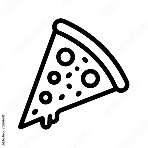 slice of pizza icon design