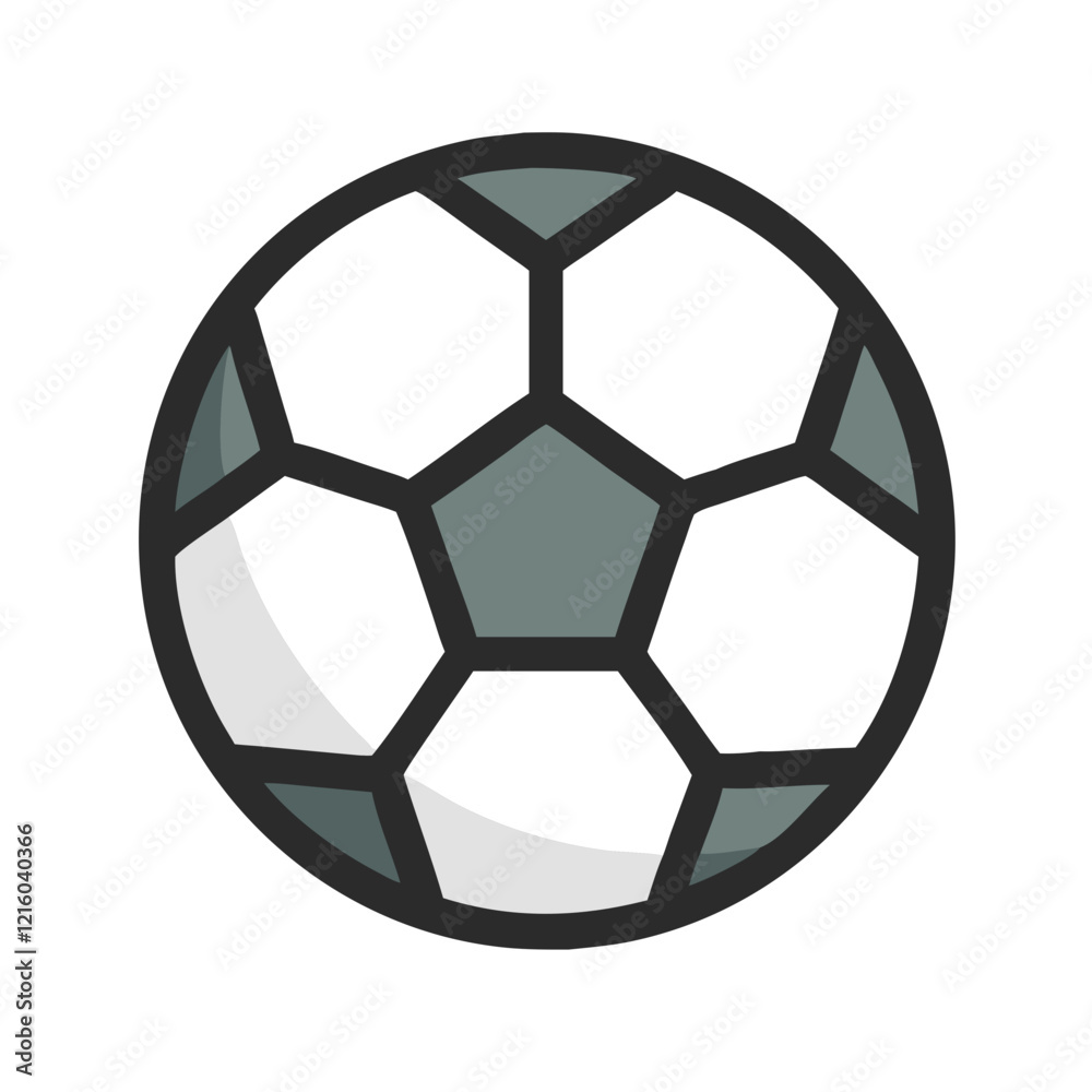 Obraz premium soccer ball icon design