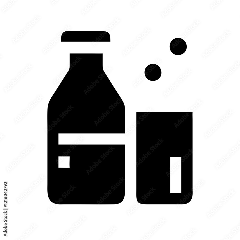 Obraz premium soda bottle icon design