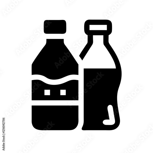soda bottle icon design