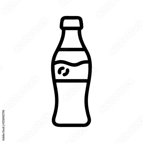 soda bottle icon design
