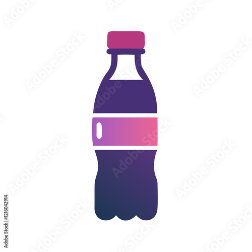 soda bottle icon design