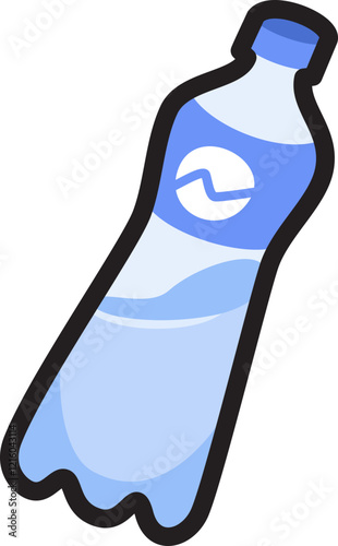 Bottle with water