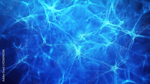 Abstract Blue Neural Network: A Microscopic View of Connections