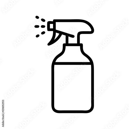 spray bottle icon design