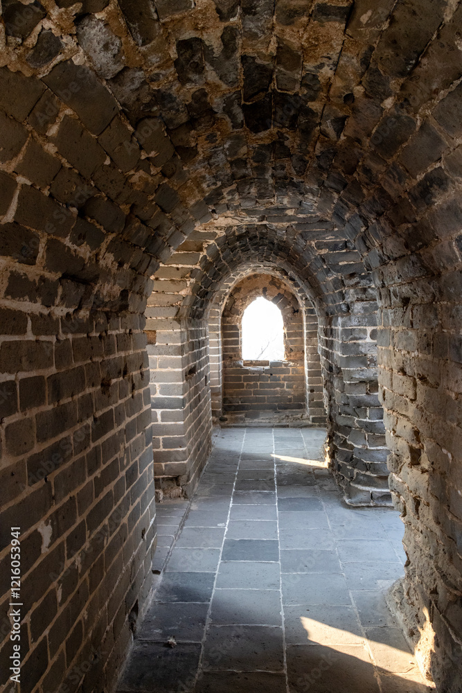 Obraz premium Watch tower of Simatai Great Wall in Beijing, China.